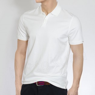 CALVIN KLEIN BIALA MESKA KOSZULKA POLO 